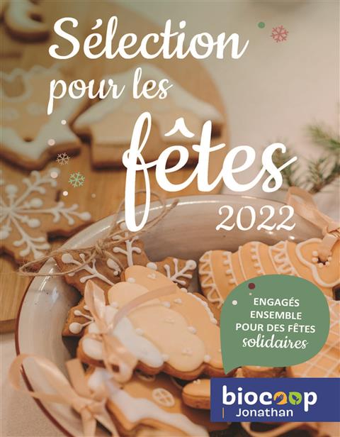 Biocoop Jonathan Catalogue Sélection des fêtes 2022